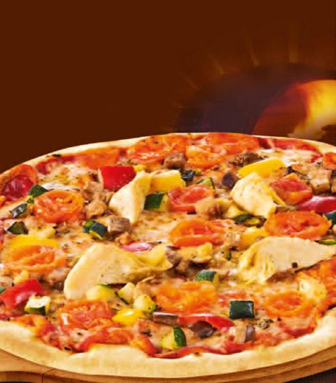 Pizza provençale aux 6 légumes grillés 400g