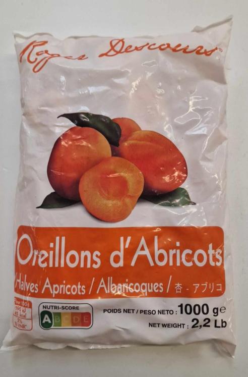 Abricots oreillons 1kg