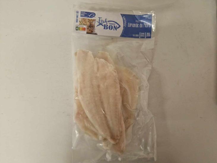 Filets de limande sans peau 300g