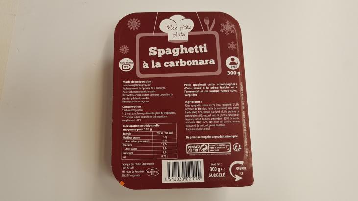 Spaghetti à la carbonara 300g